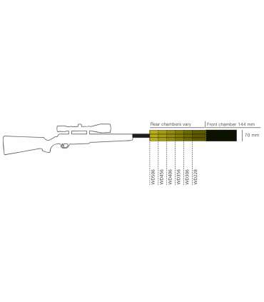 Modérateur de son WHISPER WD306 XTRM MKII | Hausken