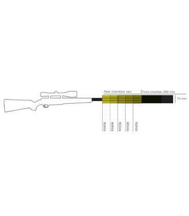 Modérateur de son WX506 WHISPER MEGA XTRM MKII | Hausken