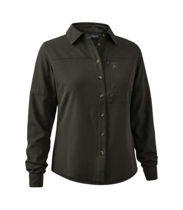 Chemise Canopy Lady verte |Deerhunter