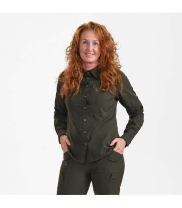 Chemise Canopy Lady verte |Deerhunter