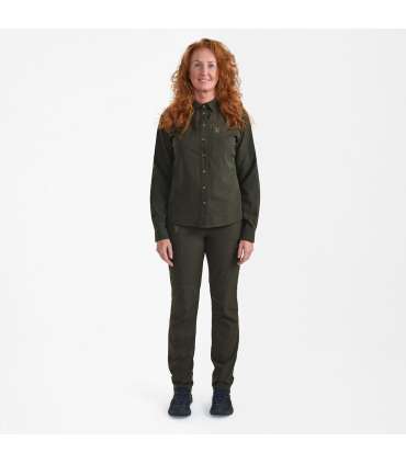 Chemise Canopy Lady verte |Deerhunter