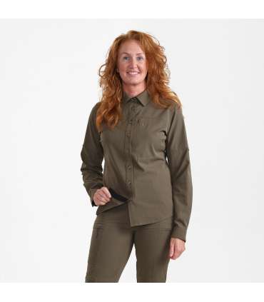 Chemise Canopy Lady beige|Deerhunter