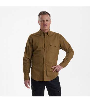 Chemise Liam Beige|Deerhunter