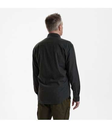 Chemise Liam Noir|Deerhunter
