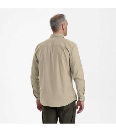 Chemise Matobo Beige|Deerhunter