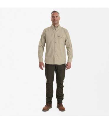Chemise Matobo Beige|Deerhunter