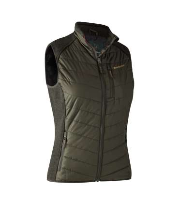 Gilet matelassé Lady Caroline Verte |Deerhunter