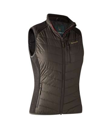 Gilet matelassé Lady Caroline Marron |Deerhunter
