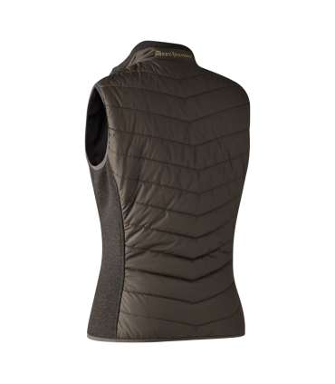 Gilet matelassé Lady Caroline Marron |Deerhunter