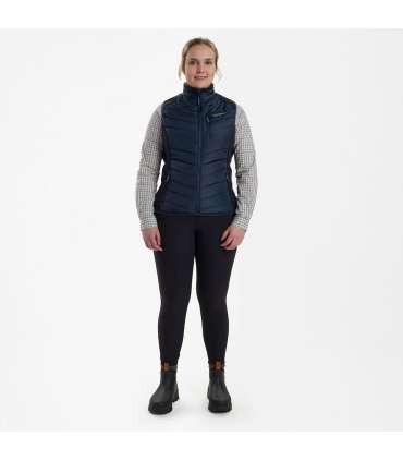 Gilet matelassé Lady Caroline Bleu |Deerhunter