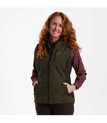 Gilet polaire contrecollé Lady Pam |Deerhunter