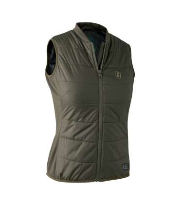 Gilet intérieur Lady Heat Verte |Deerhunter