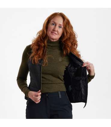 Gilet intérieur Lady Heat Noir|Deerhunter