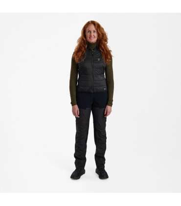 Gilet intérieur Lady Heat Noir|Deerhunter