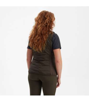 Gilet doudoune Lady Heat Marron|Deerhunter