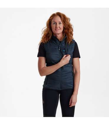 Gilet doudoune Lady Heat Bleu|Deerhunter