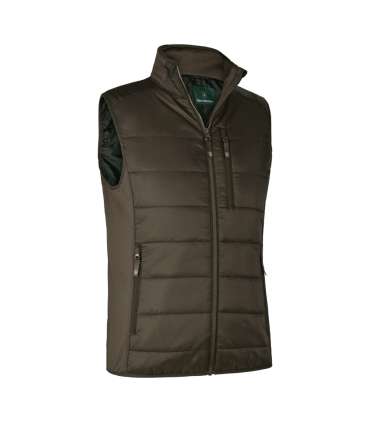 Gilet matelassé Heat Marron|Deerhunter