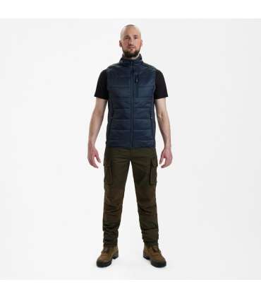 Gilet matelassé Heat  Bleu |Deerhunter