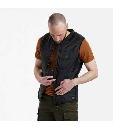 Gilet intérieur Heat Noir |Deerhunter