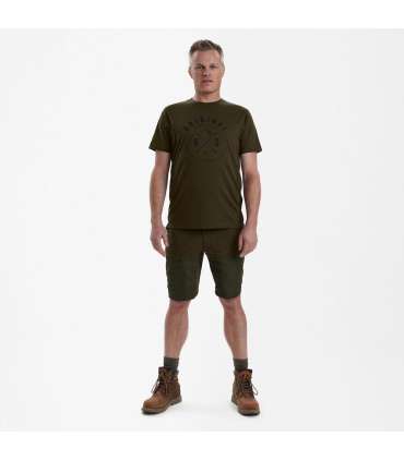 T-shirt Nolan Vert |Deerhunter