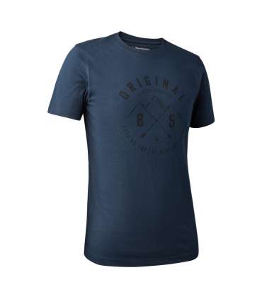T-shirt Nolan Bleu |Deerhunter