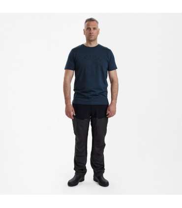 T-shirt Nolan Bleu |Deerhunter