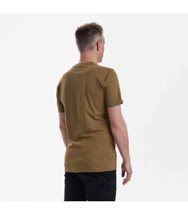 T-shirt Nolan Beige |Deerhunter