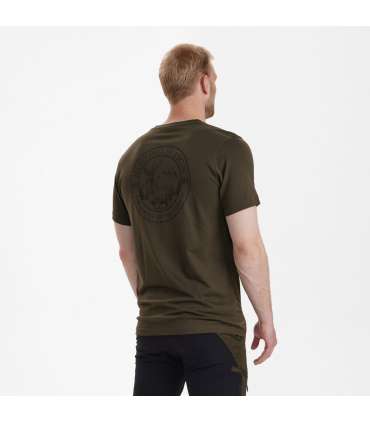 T-shirt Easton Vert |Deerhunter