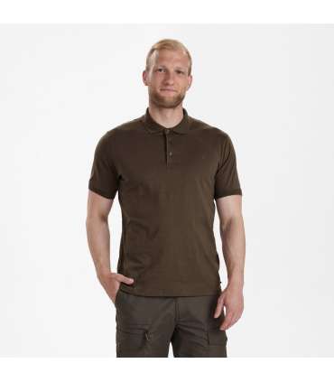 Polo Christian Marron |Deerhunter