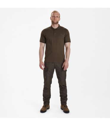 Polo Christian Marron |Deerhunter