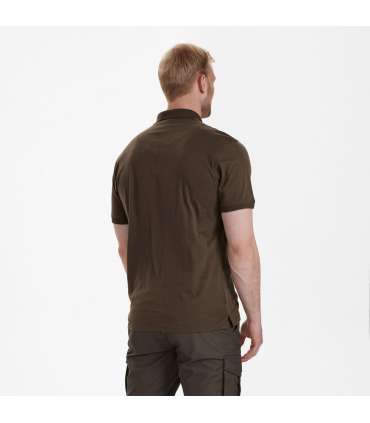 Polo Christian Marron |Deerhunter