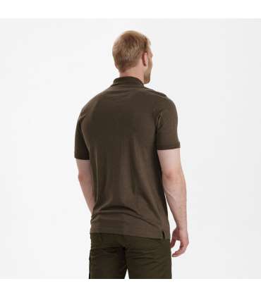 Chemise Polo Gunnar Marron|Deerhunter