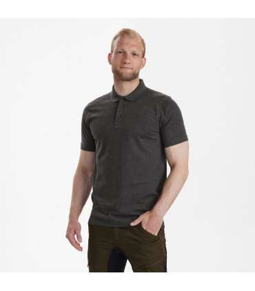 Chemise Polo Gunnar Gris |Deerhunter