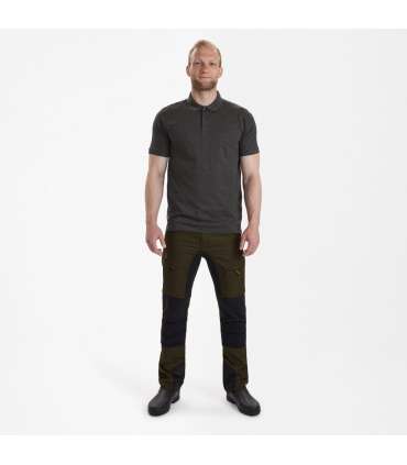 Chemise Polo Gunnar Gris |Deerhunter