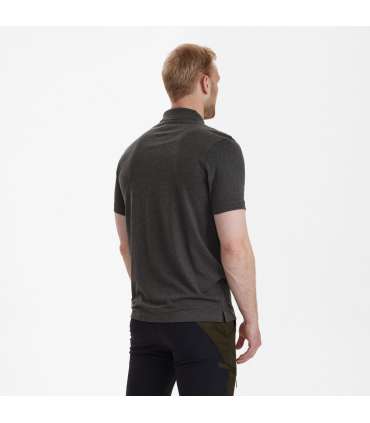Chemise Polo Gunnar Gris |Deerhunter