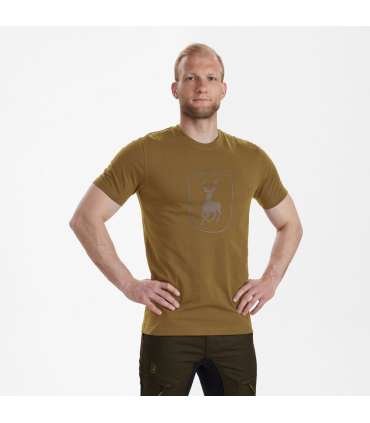 T-shirt Deer Beige |Deerhunter