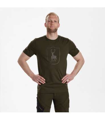 T-shirt Deer Marron |Deerhunter