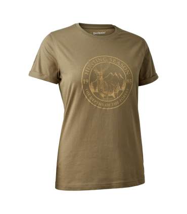T-shirt Lady Ella Beige|Deerhunter