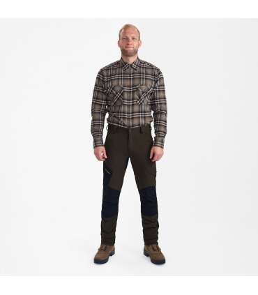 Pantalon Northward Noir & Vert|Deerhunter