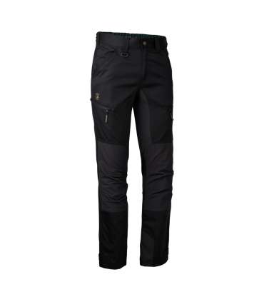 Pantalon Extensible Rogaland avec contraste Noir|Deerhunter