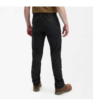 Pantalon Extensible Rogaland avec contraste Noir|Deerhunter