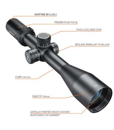 Lunette de tir Match Pro 6-24x50 | Bushnell