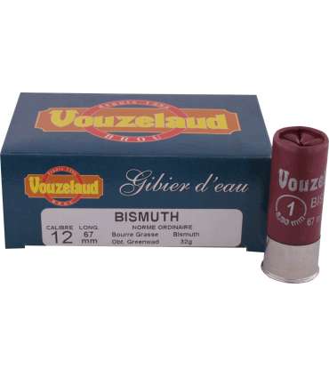 Cartouches "Bismuth" 30Gr BJ - Cal 12/70 | Vouzelaud
