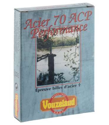 Cartouches "Acier 70 ACP HP" 21Gr BJ - Cal 20/70 | Vouzelaud