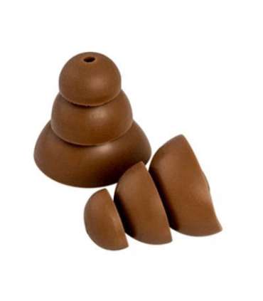 Embouts de rechange Ultrafit - Marron - Large | 3M Peltor