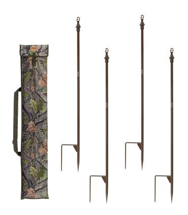 4 Piquets pour Filet de camouflage | Jack Pyke