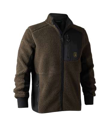 Veste Rogaland en fibre de velours Marron | Deerhunter