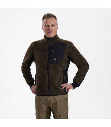 Veste Rogaland en fibre de velours Marron | Deerhunter