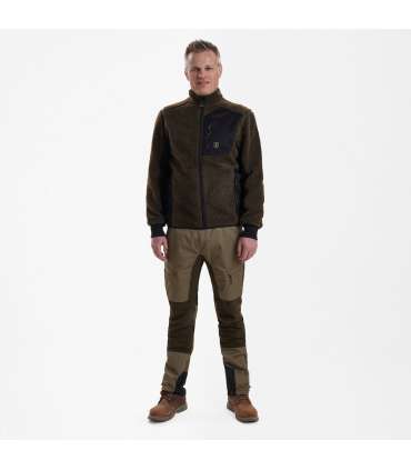 Veste Rogaland en fibre de velours Marron | Deerhunter