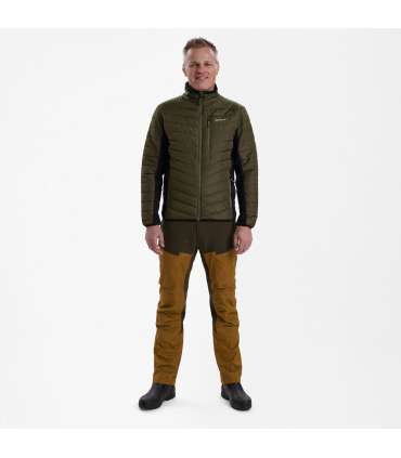 Veste Matelassée Moor avec softshell | Deerhunter